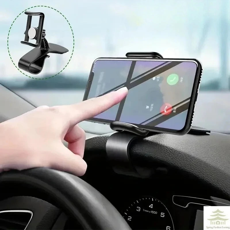 Universal 360 Rotatable Car Phone Holder Dashboard Stand Auto Grip Bracket for Mobile Phones Cell Phone Support Rack