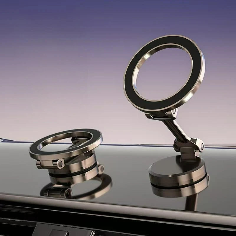 1PCS 360° Adjustable All-Metal Magnetic Phone Holder with Strong Magnet for iPhone 12-17 Series