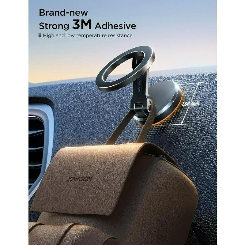 1PCS 360° Adjustable All-Metal Magnetic Phone Holder with Strong Magnet for iPhone 12-17 Series